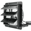 VEVOR Shutter Exhaust Fan, 12'' with Temperature Humidity Controller, EC-motor, 940 CFM, 10-Speed Adjustable Wall Mount Attic Fan