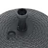 Umbrella Base Sand/Water Filled 5.3 gal Anthracite Plastic Rattan