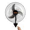 VEVOR Wall Mount Fan, 2 PCS 18 inch Oscillating, 3-speed High Velocity Max. 4000 CFM Industrial Wall Fan for Indoor, Commercial, Residential