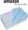Disposable Stretcher Sheets 40 X 72. Pack of 50 Disposable Bed Sheets 40x72 Blue Bed Covers Tissue/Poly Table Sheets for Hospitals; Salons; Spa Clubs;
