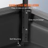 VEVOR Truck Rack, 19-34inch Extendable Truck Ladder Rack, 38.6"-43.6" Adjustable Height, 250 lbs Capacity Steel Ladder Rack for Truck