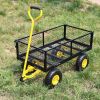 Wagon Cart Garden cart trucks make it easier to transport firewood