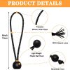 20pcs 6 Inch Bungee Cords, Bungee Balls, Bungee Cords With Balls, Elastic String Ties For Camping, Tents, Tarp, Canopy Shelter, Wall Pipe
