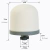Huining Ceramic Dome Water Filter with Coconut Shell Activated Carbon Inside