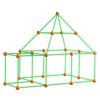 VEVOR Tent Fort Building Kit for Kids Glow In The Dark STEM Construction Toy 85P