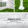 10x30' Wedding Party Canopy Tent Outdoor Gazebo with 8 Removable Sidewalls