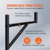 VEVOR Truck Rack, 19-34inch Extendable Truck Ladder Rack, 38.6"-43.6" Adjustable Height, 250 lbs Capacity Steel Ladder Rack for Truck