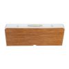 136*85.5*67cm 50kg Aluminum Alloy Table And Chair One Piece Camping One Piece Table And Chair Wood Grain Color