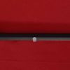 9 Feet Patio LED Solar Umbrella with Crank