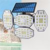 Upgraded Solar Motion Sensor Light Security Lamp Garden Outdoor Waterproof